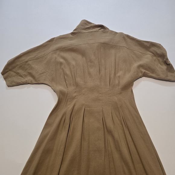 Veronica Beard Adavi Dress Short sleeves Collared Size 6 - Picture 9 of 11